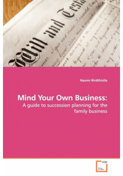 Mind Your Own Business