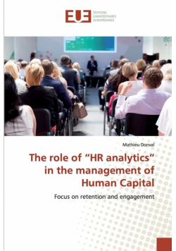 The role of "HR analytics" in the management of Human Capital