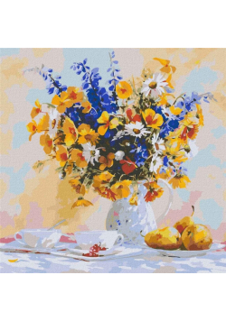 Malowanie po numerach - Lipiec 50x50cm