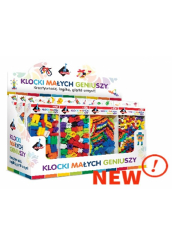 Klocki małych geniuszy (12szt)