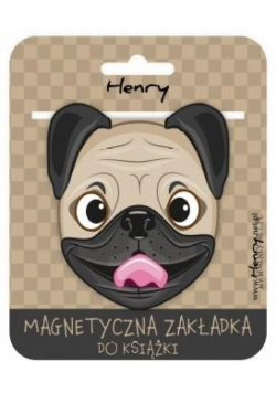 Zakładka magnetyczna. Buldog