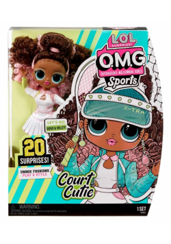 LOL Surprise OMG Sports Doll S3 Court Cutie (2szt)