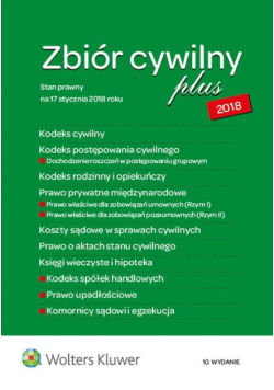 Zbiór cywilny plus 2018
