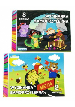 Papier kolorowy samoprzylepny A4/8K (20szt)