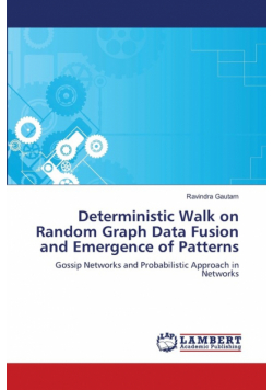Deterministic Walk On Random Graph Data Fusion And Emergence Of Patterns