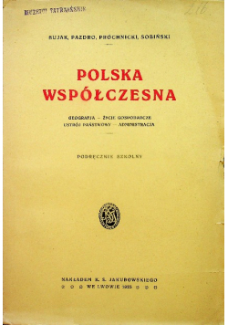 Polska współczesna 1923 r.