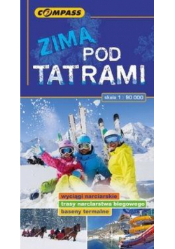 Mapa turystyczna - Zima pod Tatrami 1:90 000