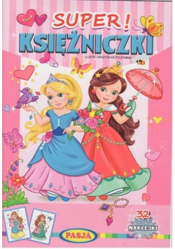 Super! Księżniczki. 32 naklejki