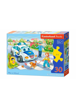Puzzle 30 Droga do szkoły CASTOR
