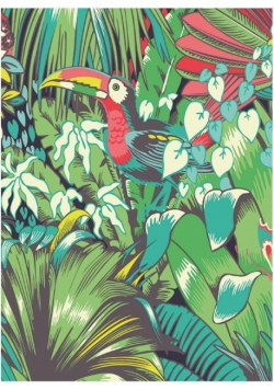 Karnet B6 z kopertą Toucan
