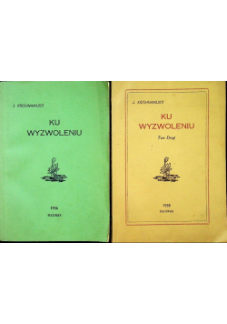 Ku wyzwoleniu tom 1 i 2