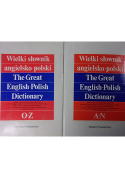 Wielki słownik angielsko polski Tom 1 i 2