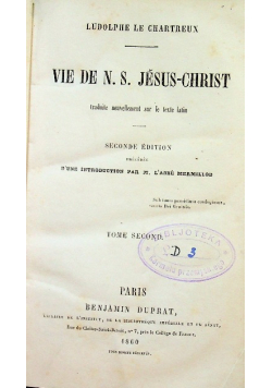 Vie de n. s Jesus Christ 1860 r.
