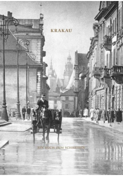 Kraków w. niemiecka. Książka do pisania