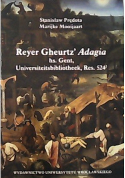Reyer Gheurtz Adagia