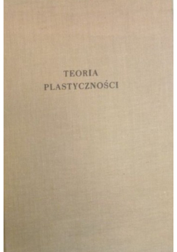 Teoria plastyczności
