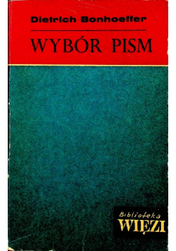 Bonhoeffer Wybór pism