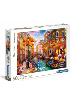 Puzzle 500 Zachód słońca nad Wenecją