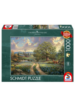 Puzzle 1000 Thomas Kinkade Życie na wsi