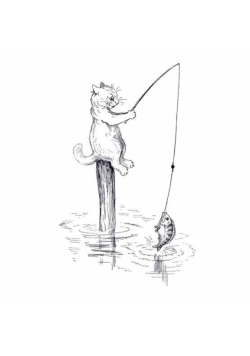Karnet B6 z kopertą A Fishing Story
