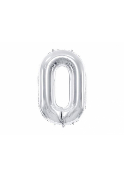 Balon foliowy 0 86cm srebrny
