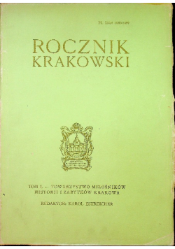 Rocznik krakowski Tom L