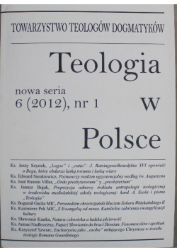 Teologia w Polsce 6 2012 nr 1
