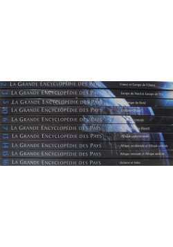 La grande encyclopedie des pays 10 tomów
