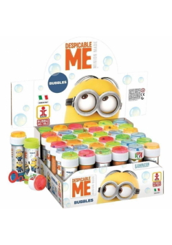 Bańki mydlane Minions 60ml (36szt)