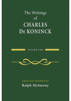 The Writings of Charles De Koninck