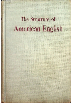 The Structure of American English