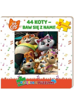 44 Koty. Baw się z nami! cz.1 Książka z puzzlami