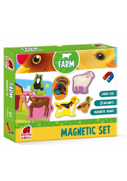 Zestaw magnesów. Farma