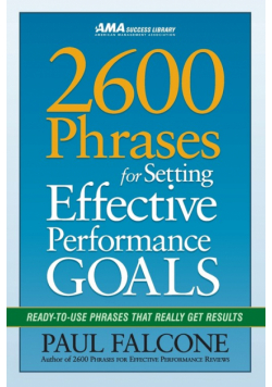2600 Phrases for Setting Effective Performance Goals