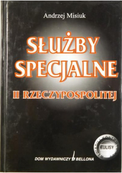 Służby specjalne II Rzeczypospolitej