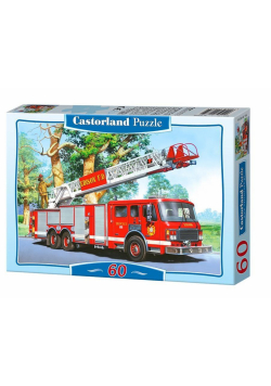 Puzzle 60 Wóz strażacki CASTOR