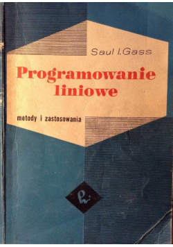 Programowanie liniowe