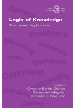 Logic of Knowledge. Theory and Applications