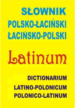 Słownik polsko - łaciński łacińsko - polski BR