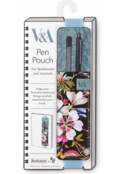 Bookaroo Pen Pouch uchwyt Kilburn Black Floral