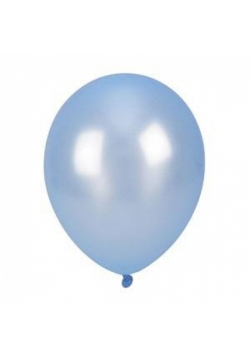 Balony metalizowane niebieskie 25cm 100szt