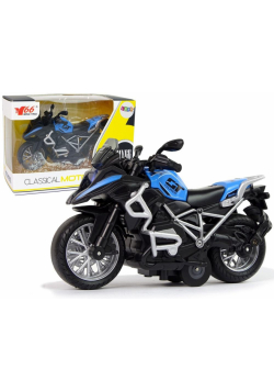 Motocykl GT Napęd Pull-Back niebieski
