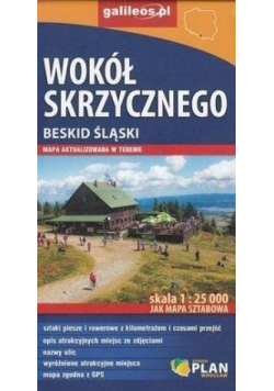 Mapa sztabowa - Wokół Skrzycznego 1:25 000