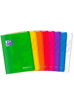 Zeszyt A5/60K kratka PP Eeasybook mix (8szt)