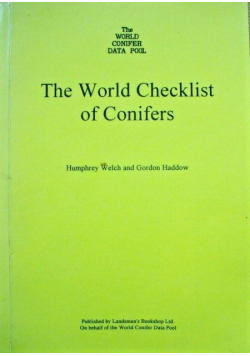 World Checklist of Conifers