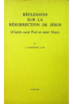 Reflexions Sur La Resurrection De Jesus