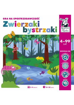 Gra na spostrzegawczość. Zwierzaki bystrzaki