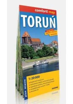 Comfort! map Toruń 1:20 000 plan miasta w.2019
