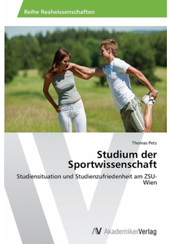 Studium Der Sportwissenschaft