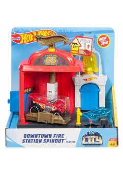 Hot Wheels Odjazdowa Remiza Strażacka